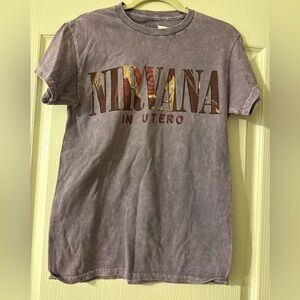 NIRVANA NEW Band Tee Short Sleeve Tee